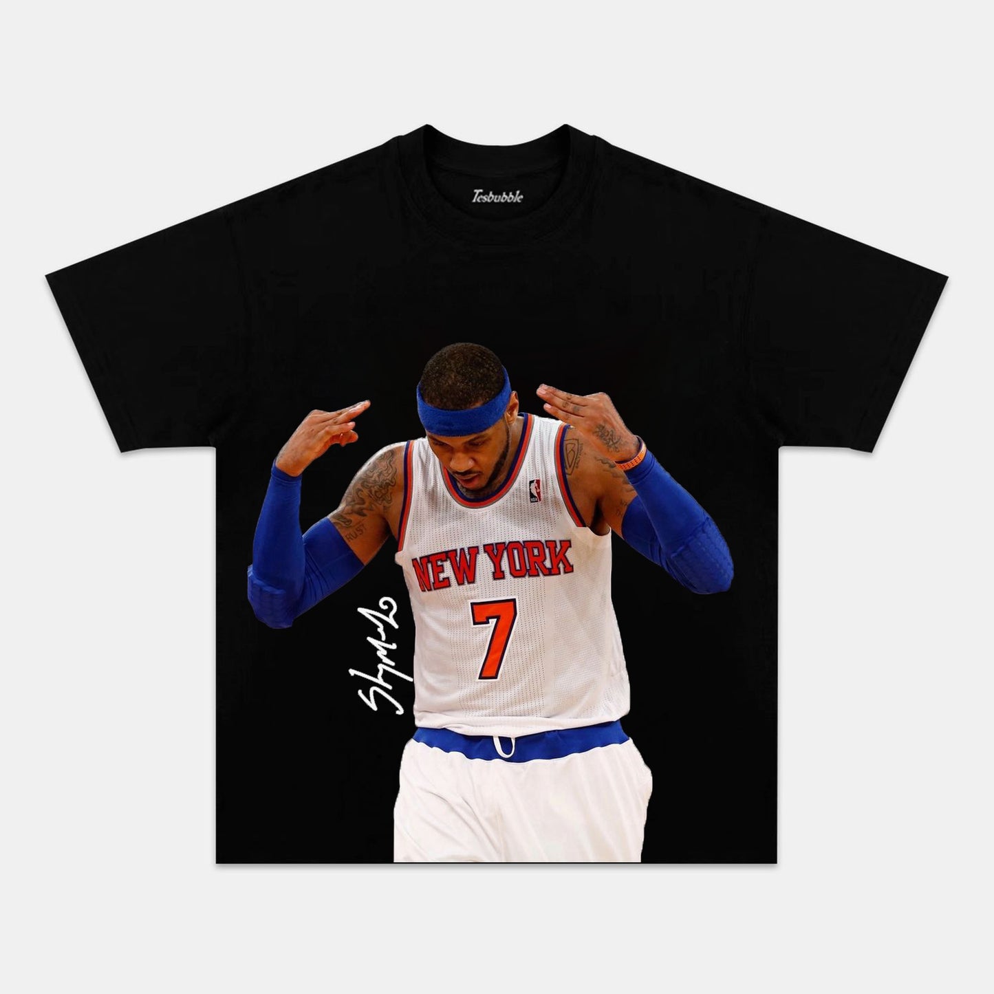 CARMELO ANTHONY AUTOGRAPH TEE
