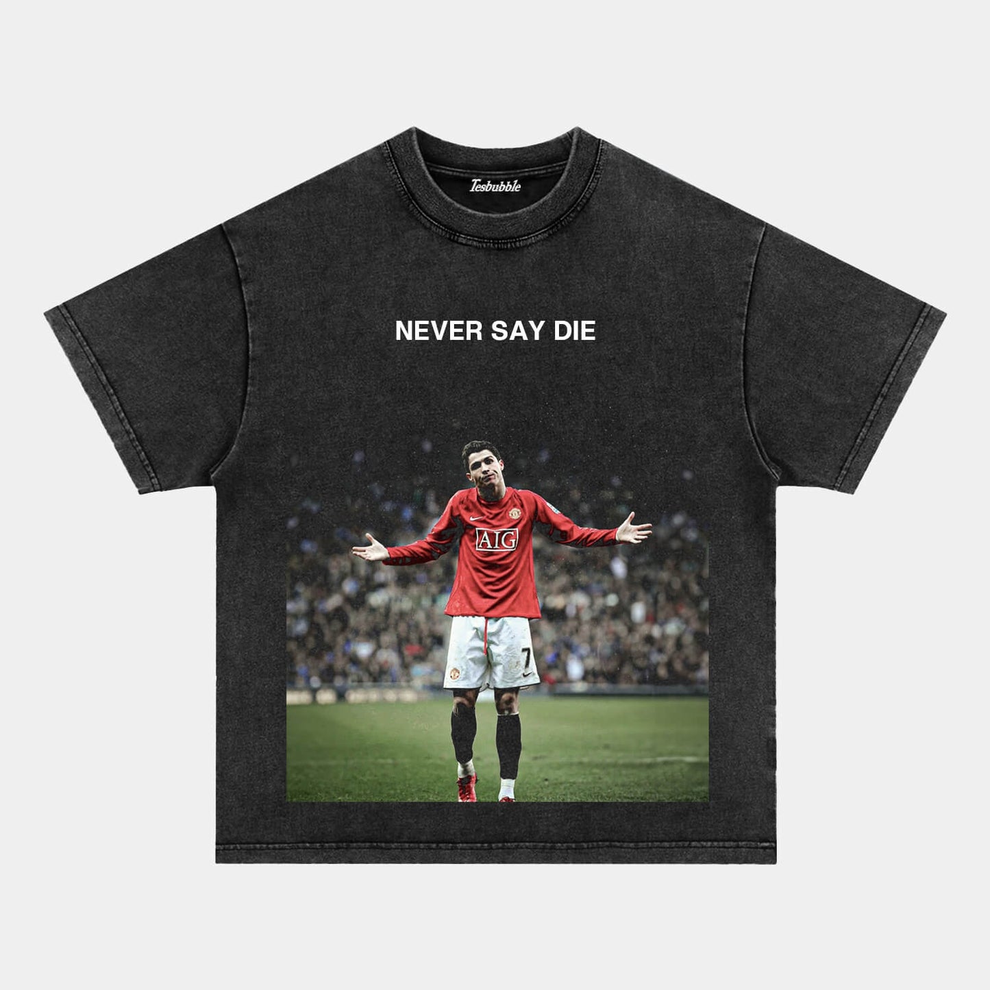 CRISTIANO RONALDO-NEVER SAY DIE TEE