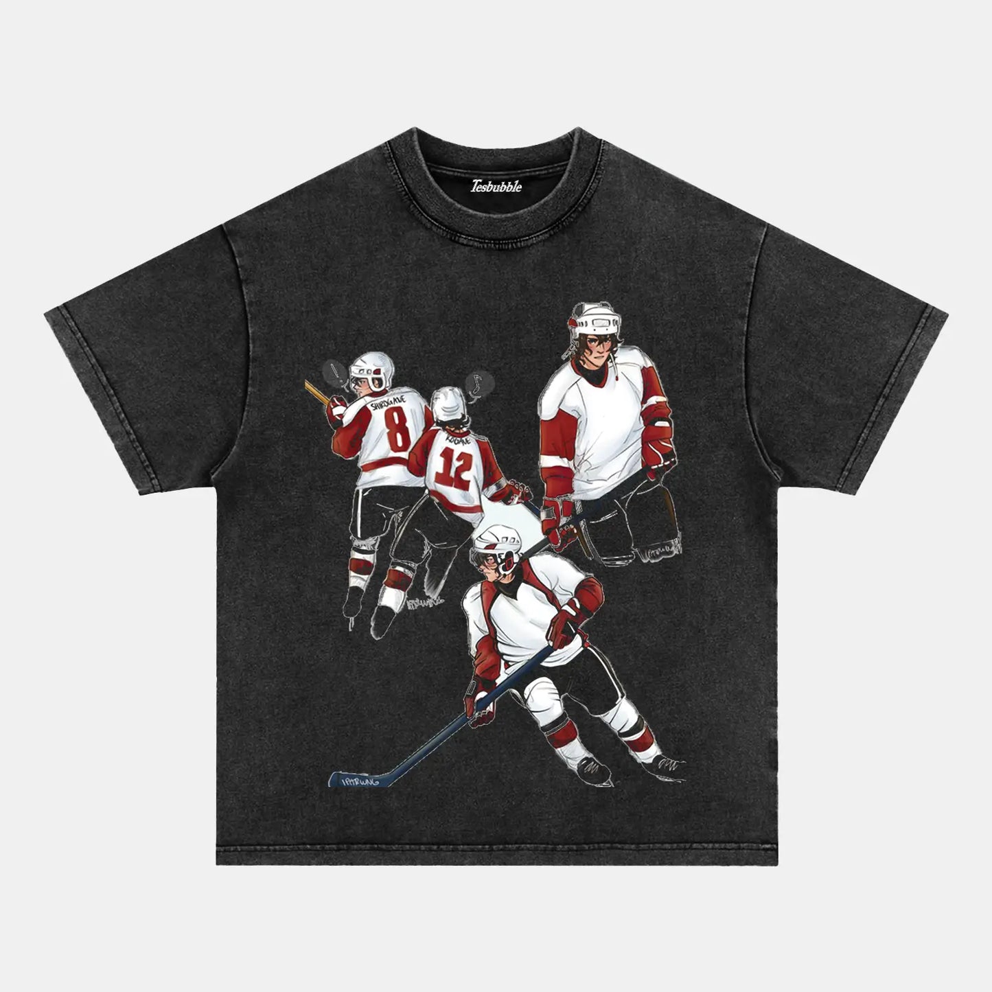 ICE HOCKEY ANIMATION TEE
