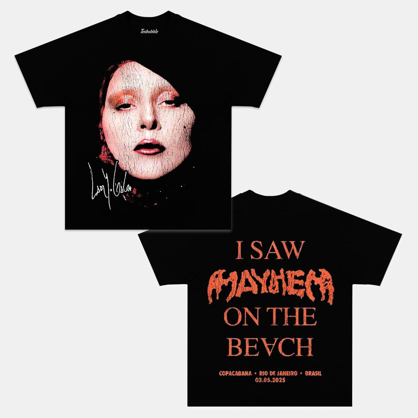 LADY GAGA V6 TEE