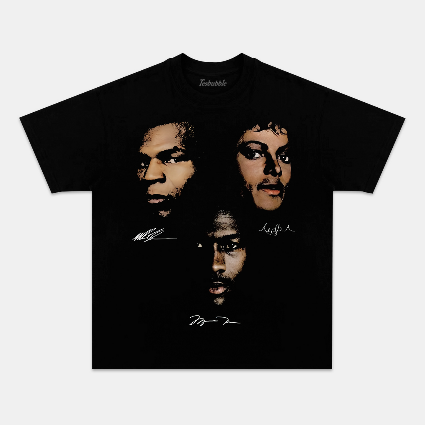 MICHAEL JACKSON MICHAEL JORDAN MIKE TYSON TEE