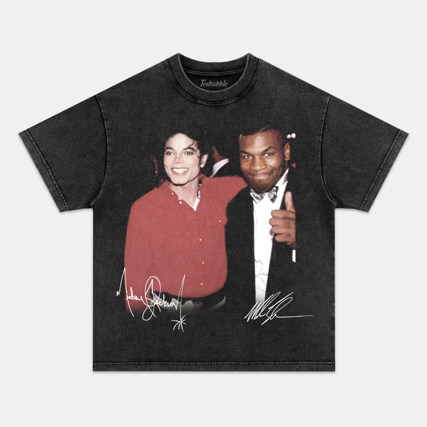 MICHAEL JACKSON & MIKE TYSON TEE