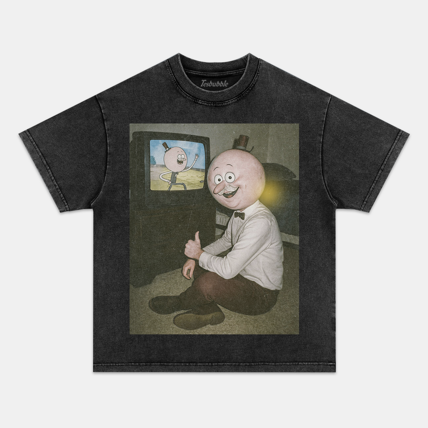 POPS THE TV EXECUTIVE TEE