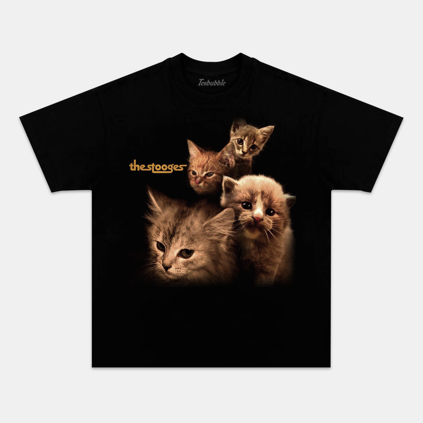 THE STOOGES CAT TEE