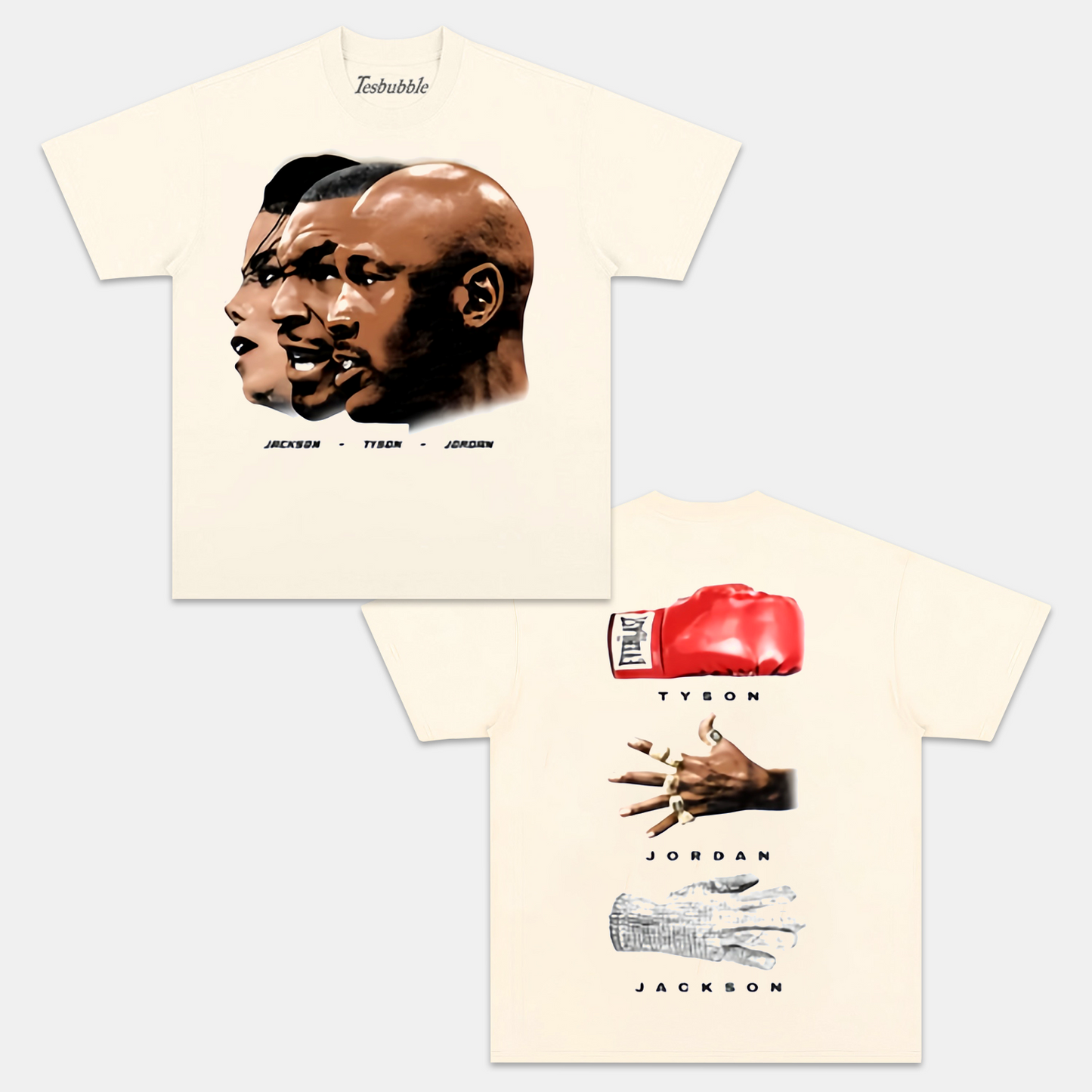 TYSON &JORDAN& MICHAEL JACKSON 2.0 TEE