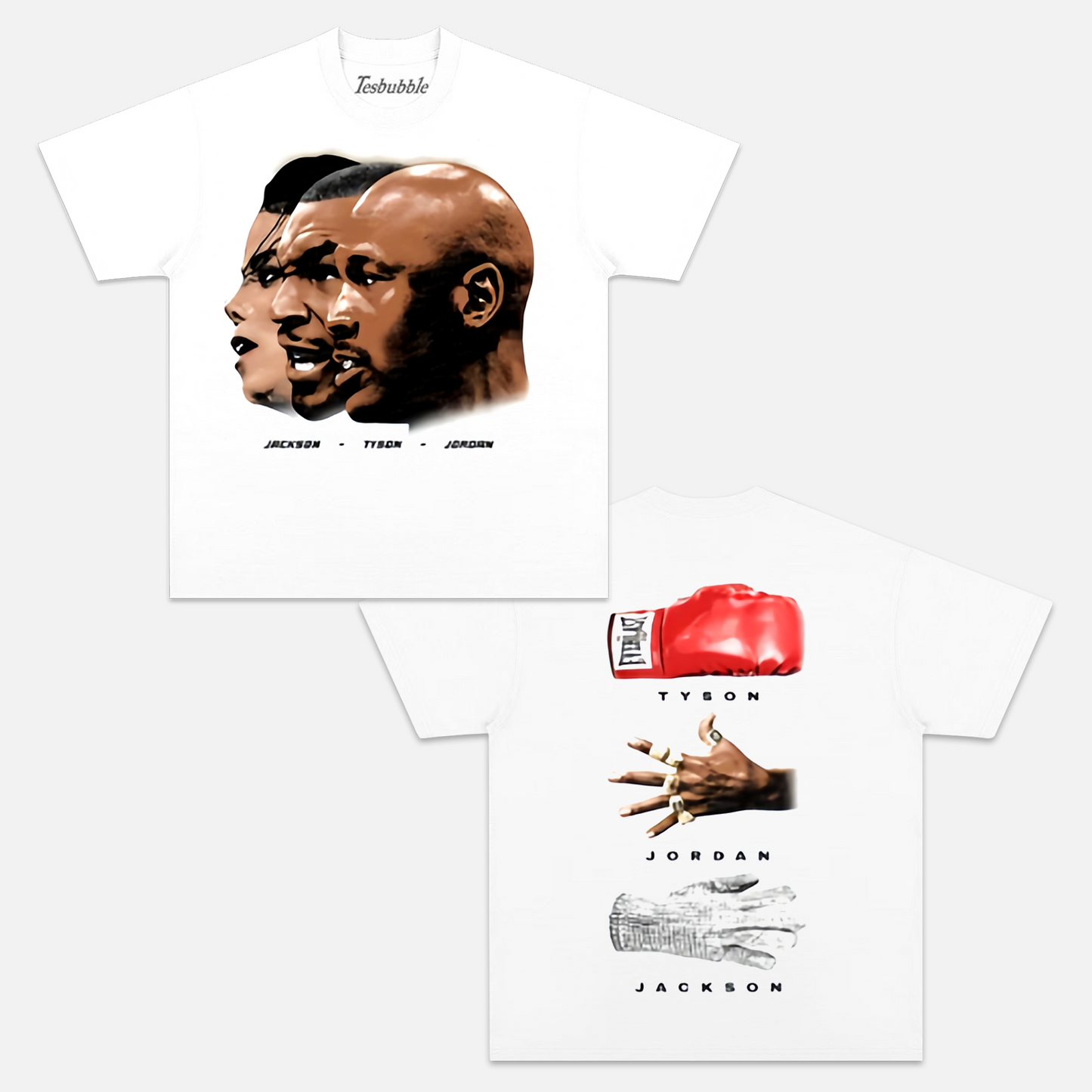TYSON &JORDAN& MICHAEL JACKSON 2.0 TEE