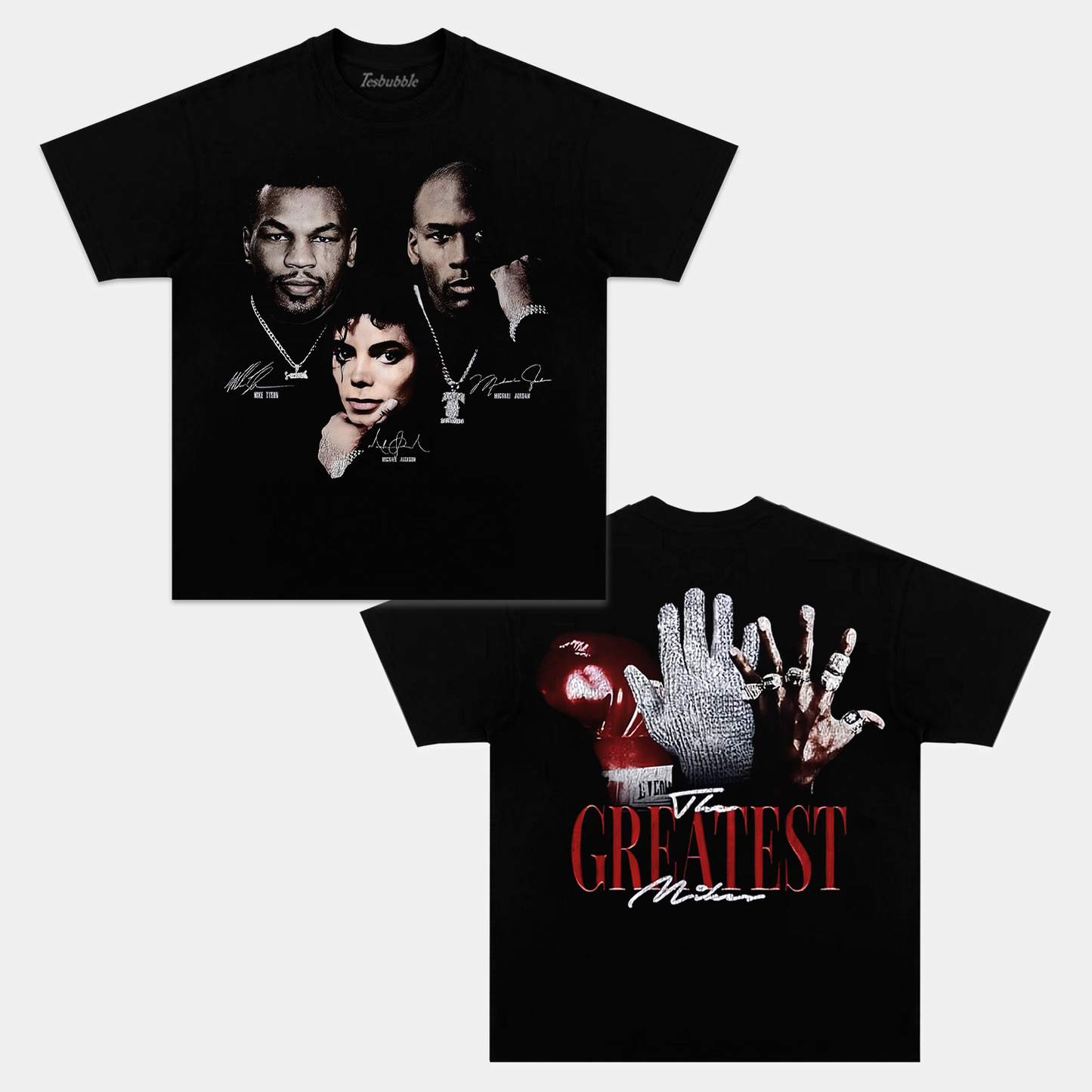 TYSON &JORDAN& MICHAEL JACKSON TEE
