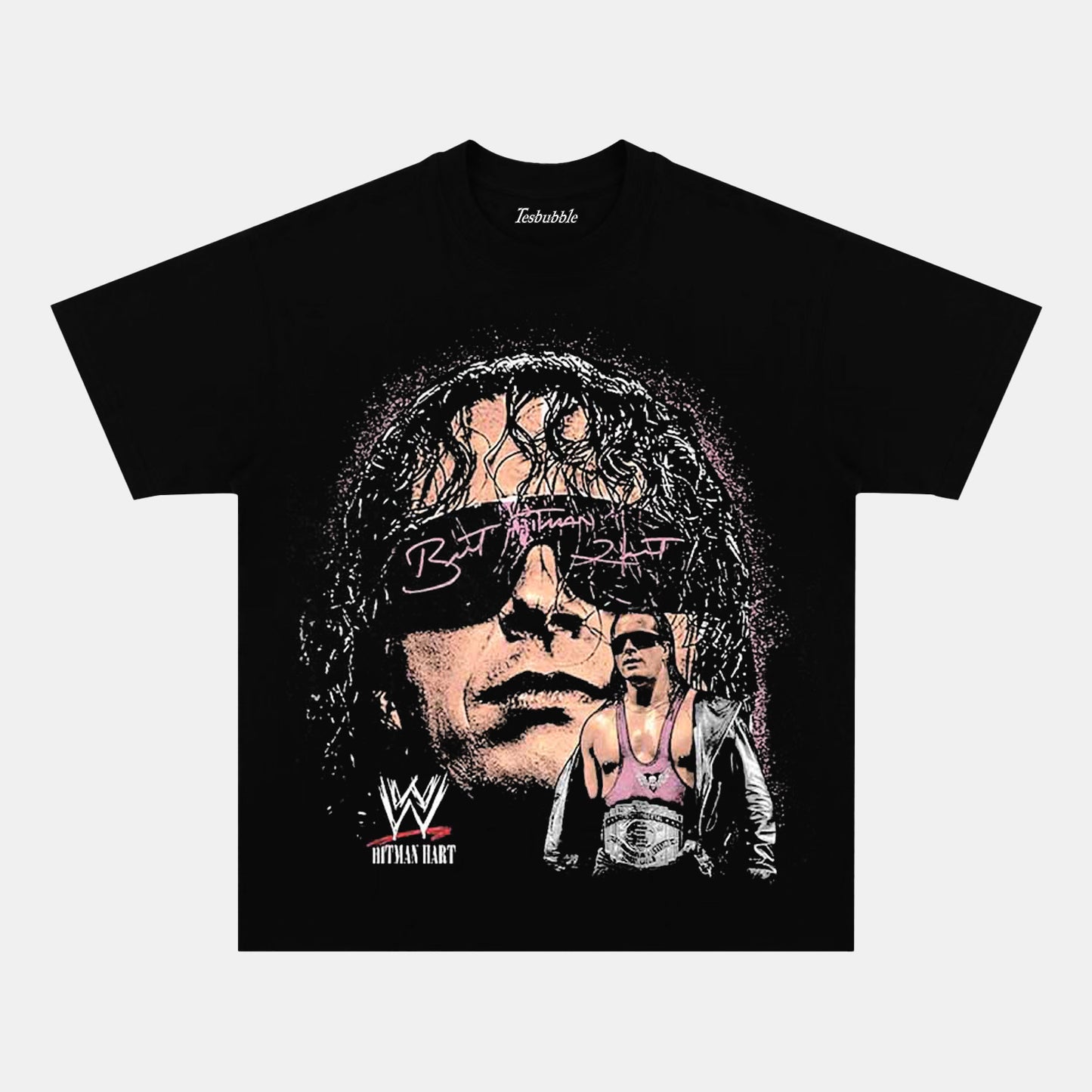 THE HITMAN BRET HART TEE