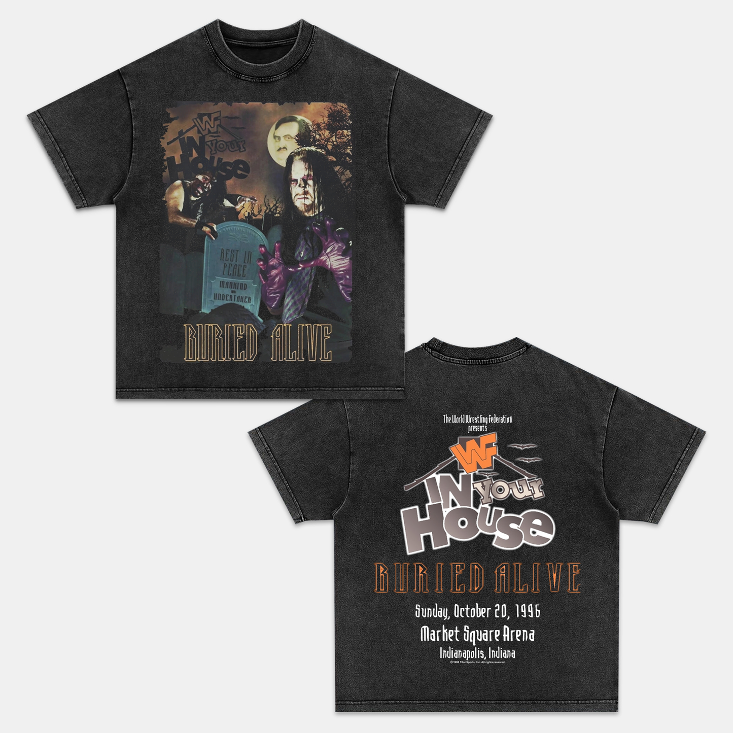 Undertaker Foley 1996 DESIGN TEE