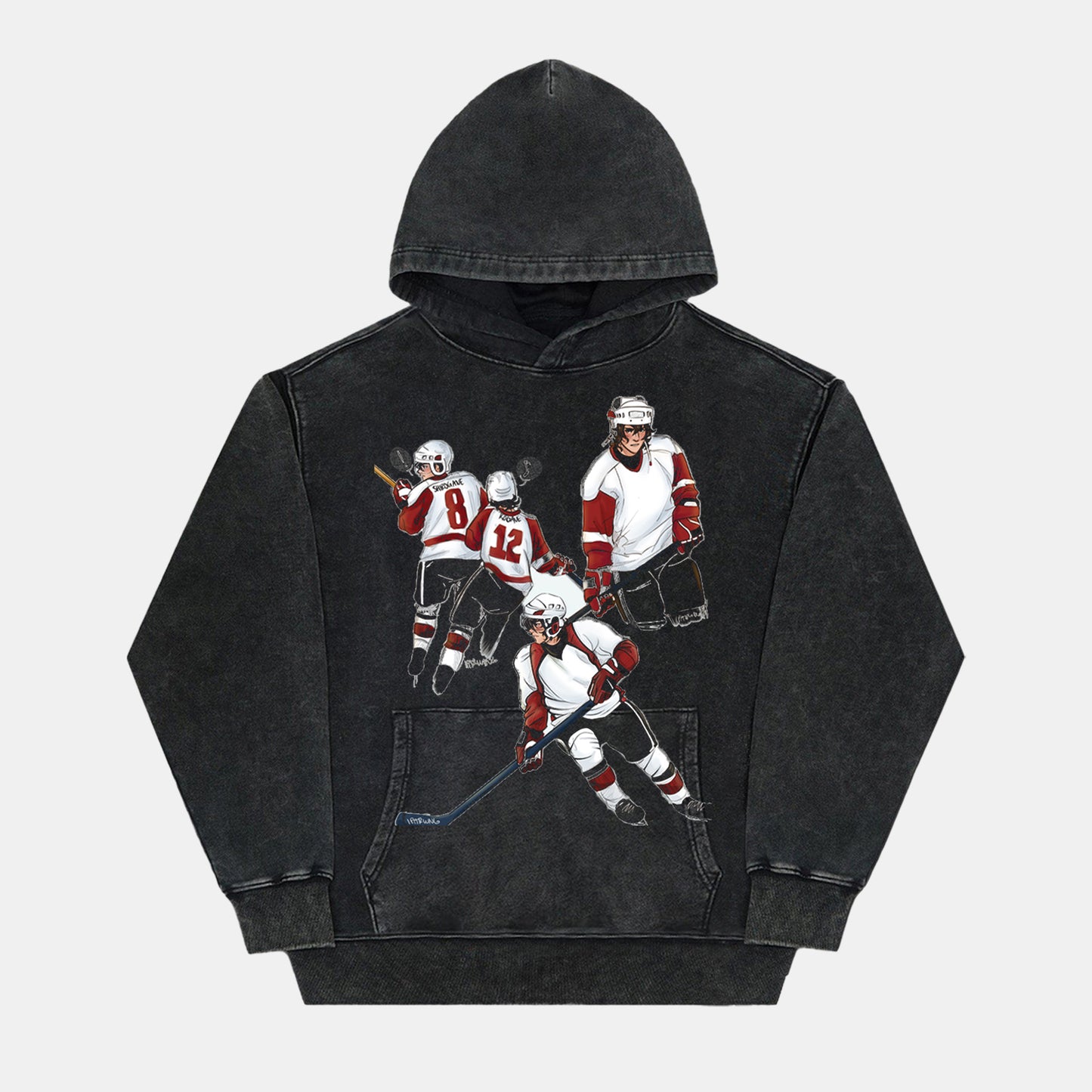 ICE HOCKEY ANIMATION TEE