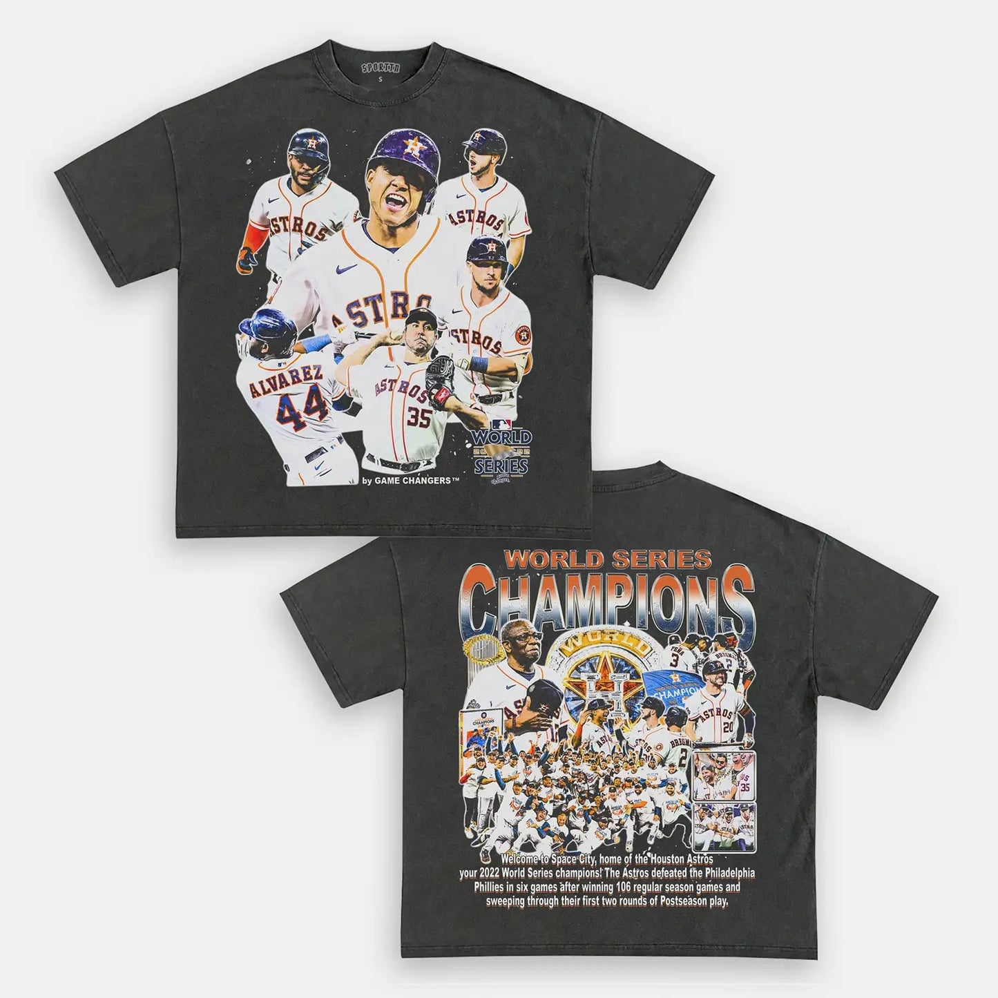 2022 WORLD SERIES CHAMPS - ASTROS TEE - DS