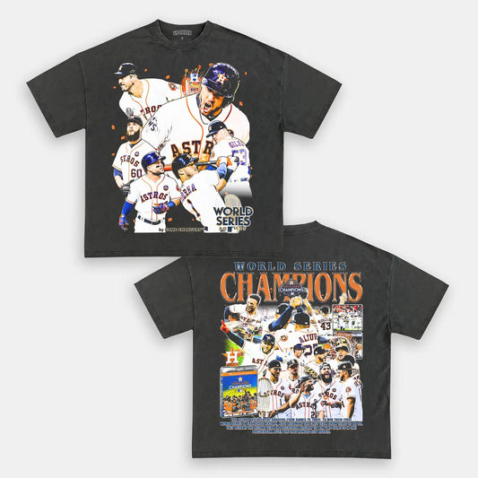 2017 WORLD SERIES CHAMPS - ASTROS TEE - DS