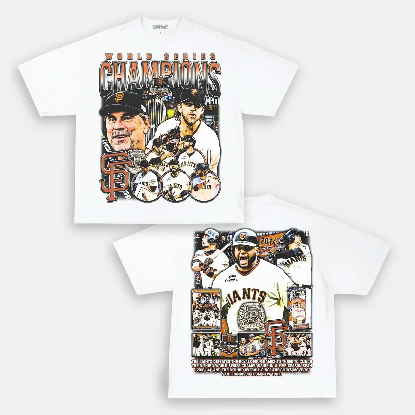 2014 WORLD SERIES CHAMPS - GIANTS TEE - DS