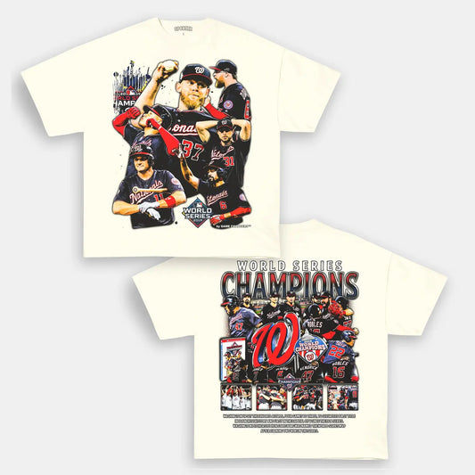 2019 WORLD SERIES CHAMPS - NATIONALS TEE - DS