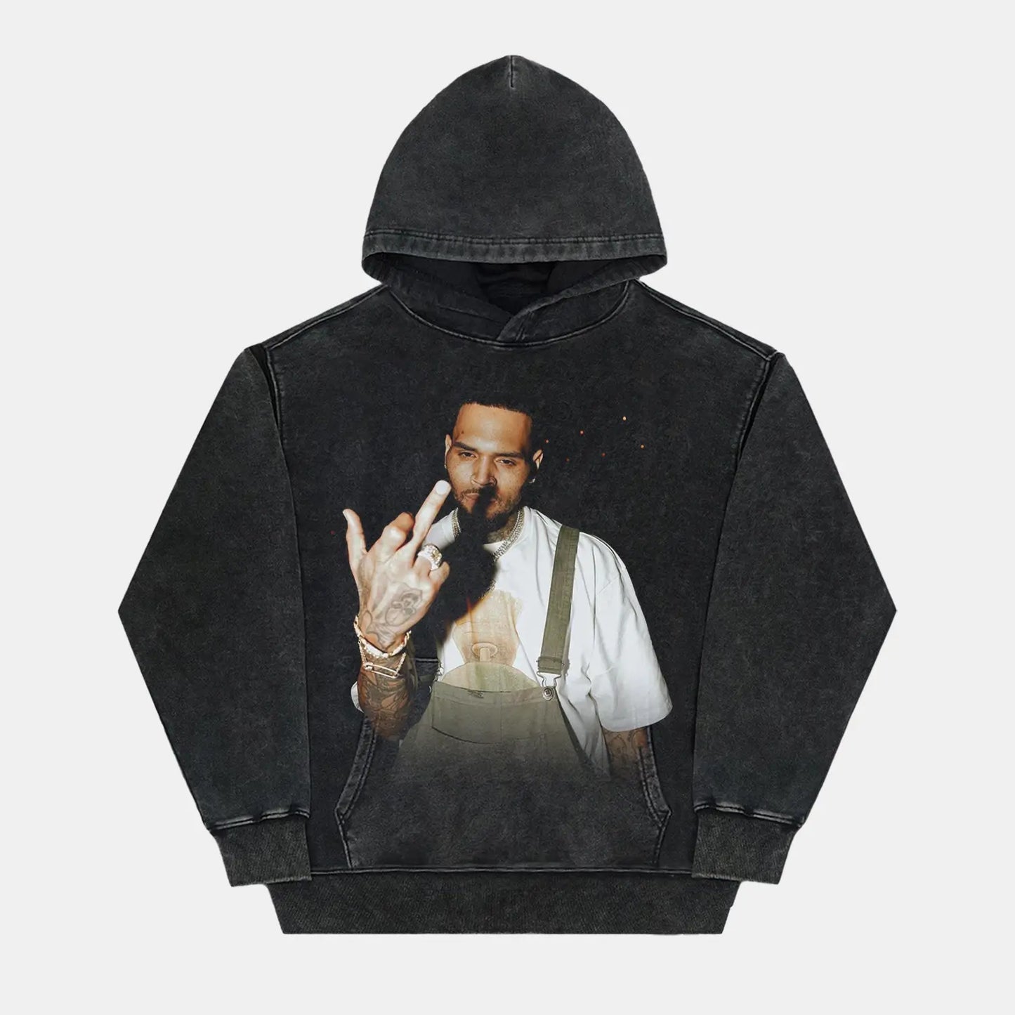 BIG FACE CHRIS BROWN TEE
