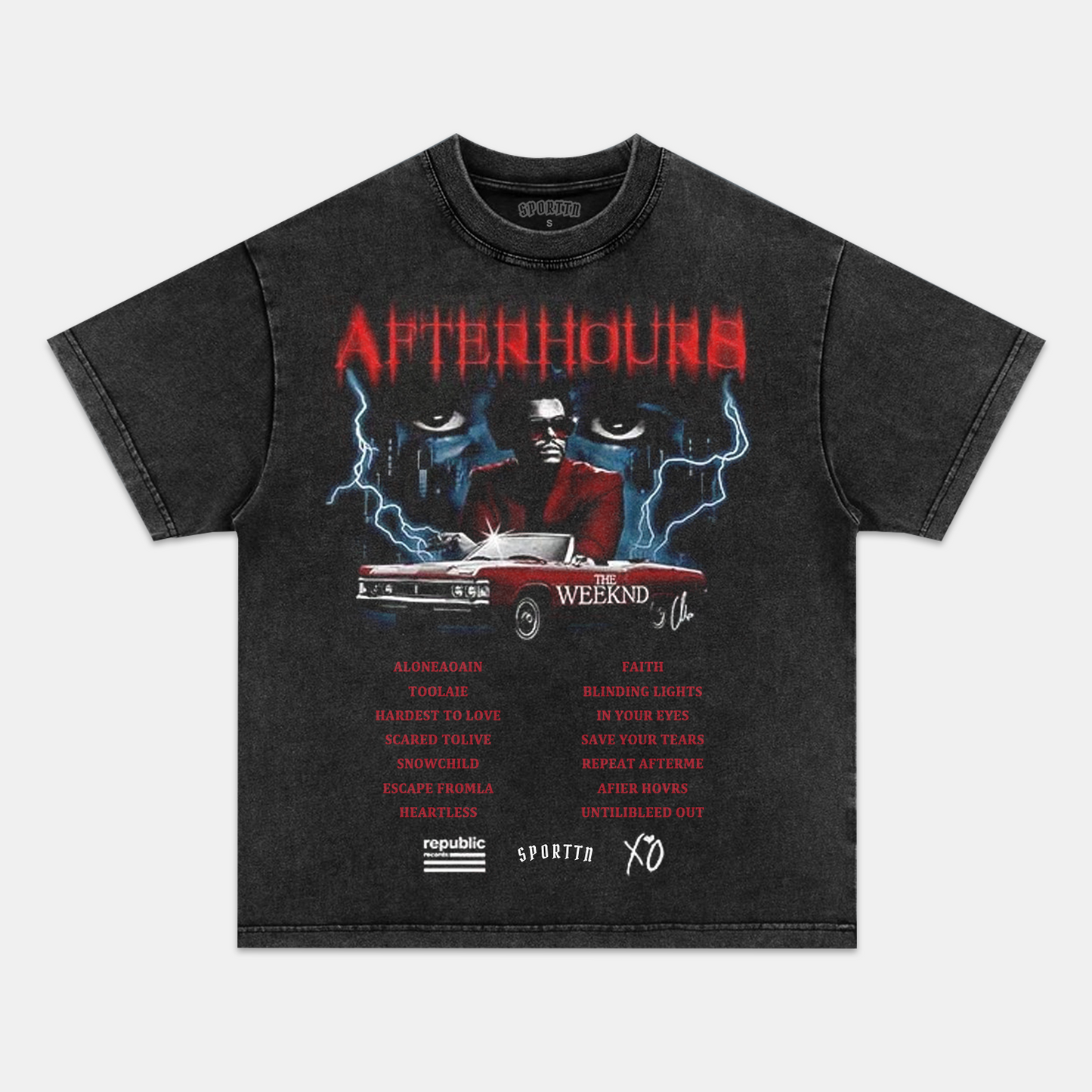 The Weeknd tee  V4 2.6