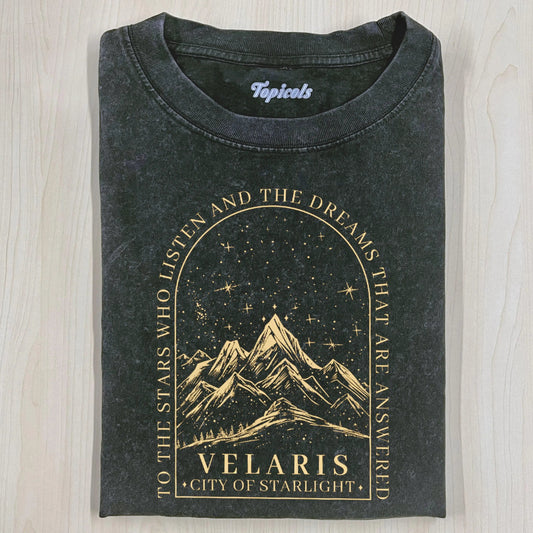 TO THE STARS WHO LISTEN AND THE DREAMS THAT ARE ANSWER T-SHIRT