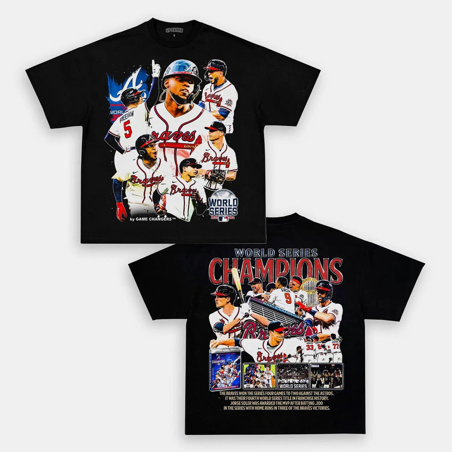 2021 WORLD SERIES CHAMPS - BRAVES TEE - DS
