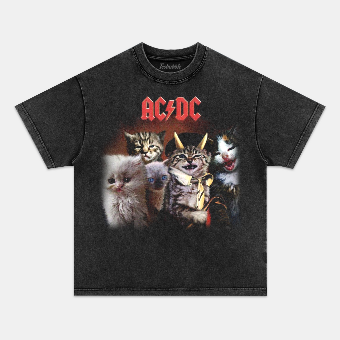 ACDC CAT TEE