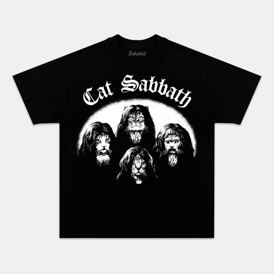 BLACK SABBATH CAT TEE
