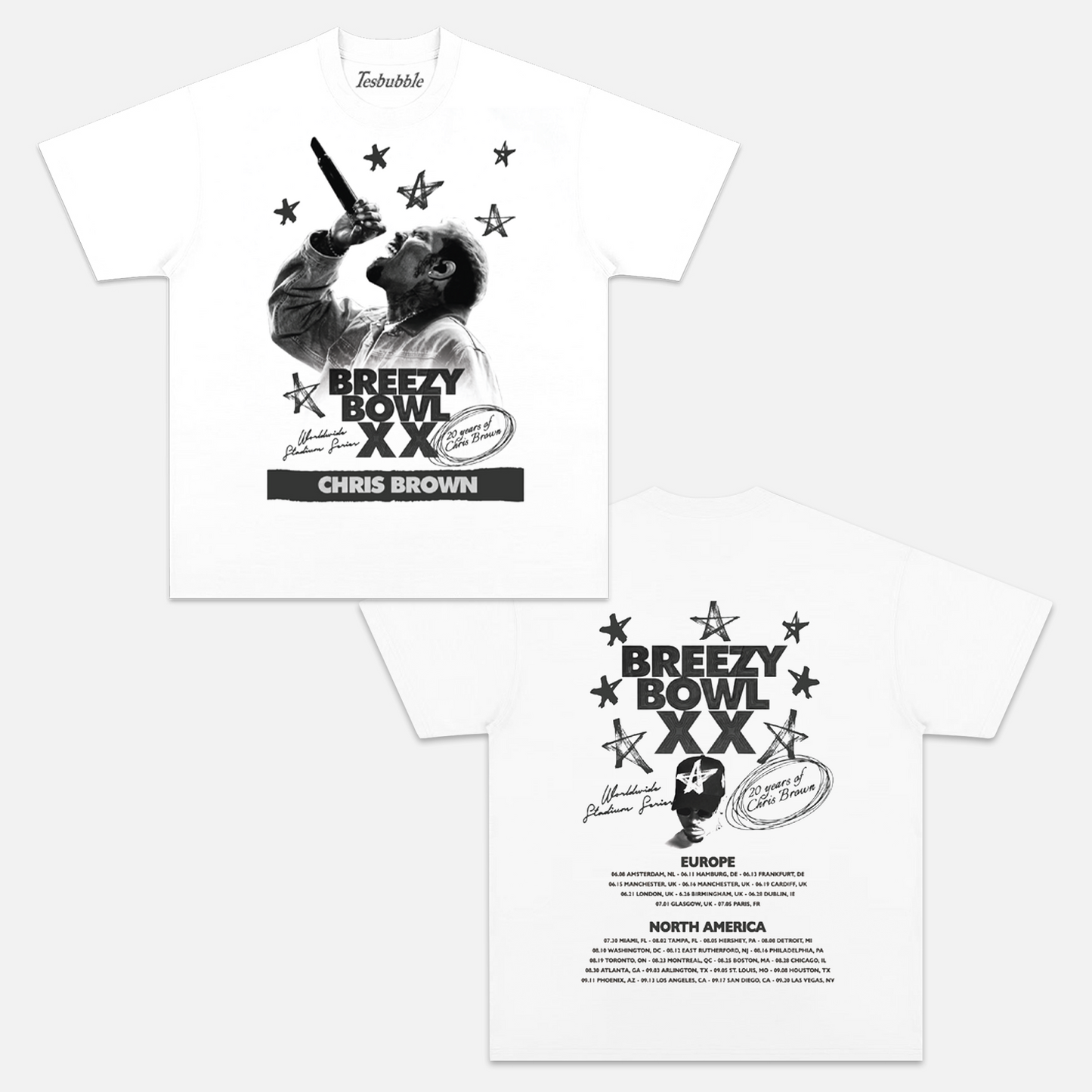 CHRIS BROWN TEE 4.11
