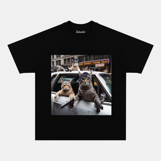CAT BANDIT  TEE