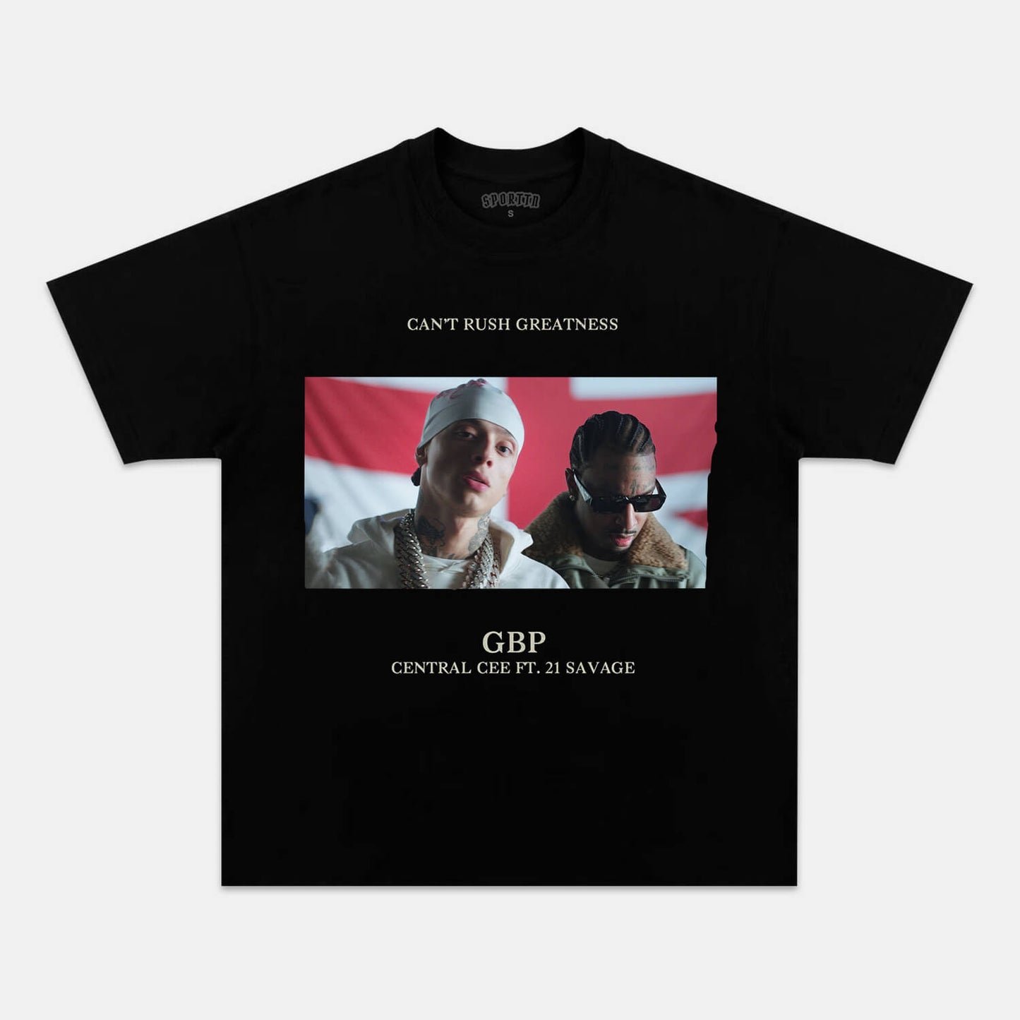 CENTRAL CEE & 21 SAVAGE GBP TEE
