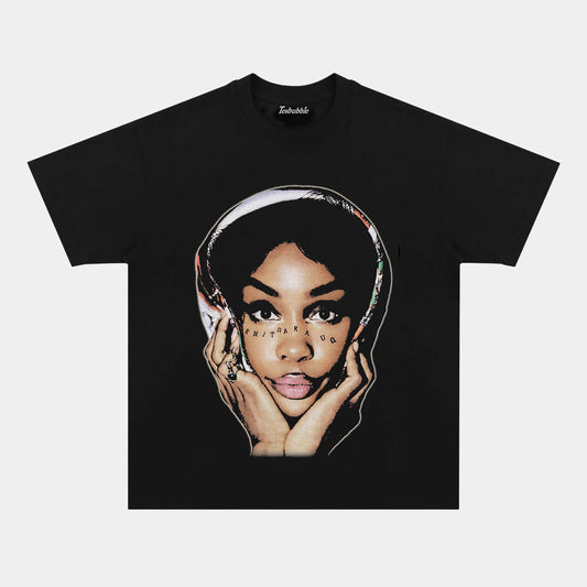 SZA BIG FACE GRAPHIC TEE