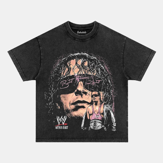 THE HITMAN BRET HART  TEE
