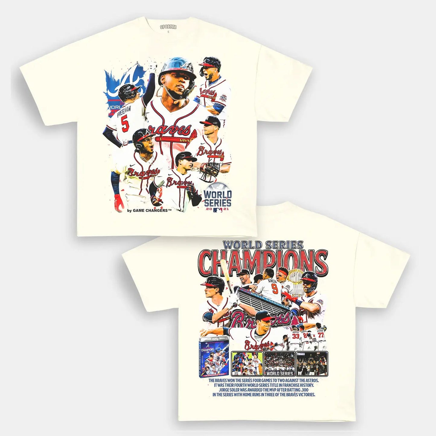 2021 WORLD SERIES CHAMPS - BRAVES TEE - DS