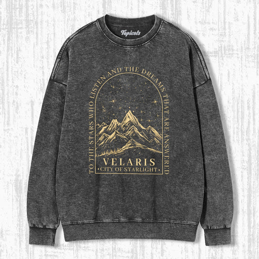 TO THE STARS WHO LISTEN AND THE DREAMS THAT ARE ANSWER SWEATSHIRTS