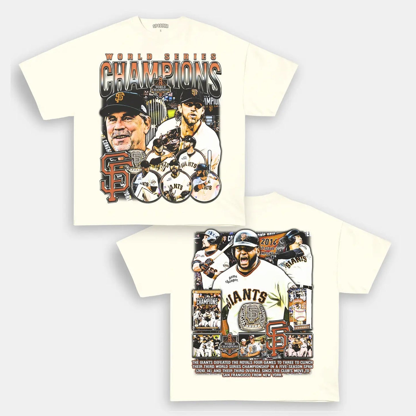 2014 WORLD SERIES CHAMPS - GIANTS TEE - DS