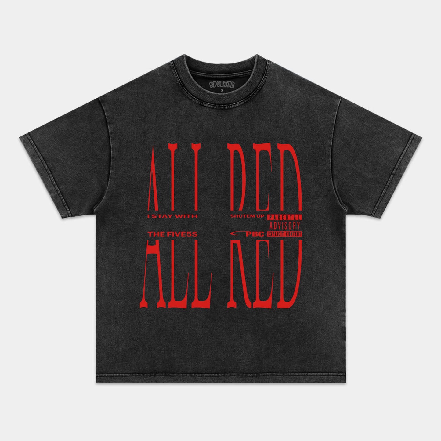PLAYBOI CARTI & ALL RED TEE