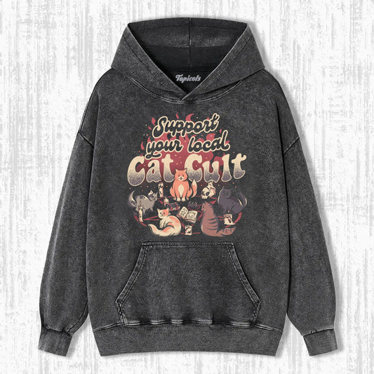 CAT CULT HOODIE